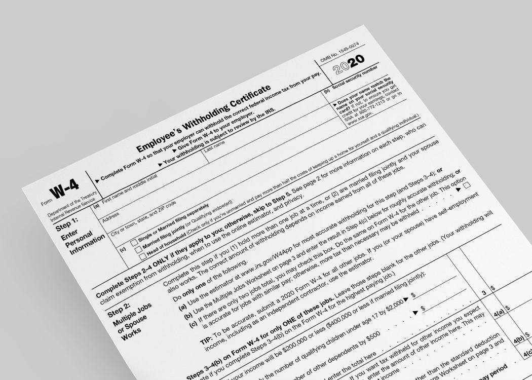 New Year, New W-4?: What You Need to Know About the Redesigned 2020 Form W-4